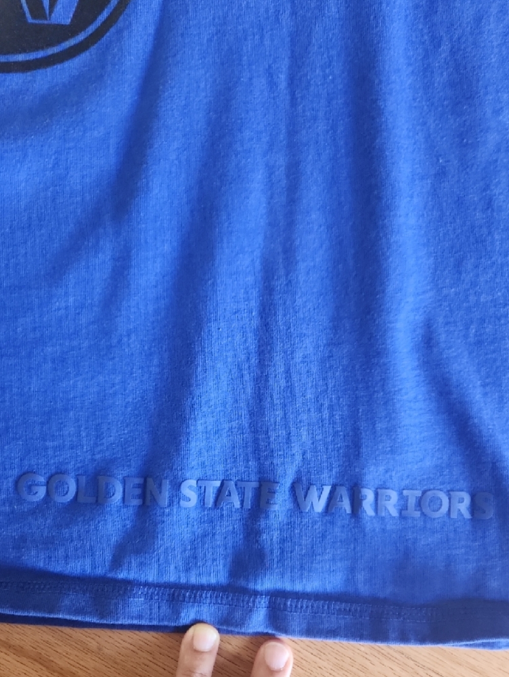 Express Blue Hoodie Long Sleeves with Golden State Warriors Logo Small - Picture 6 of 17